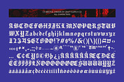 CS Bristol Drawn, a Blackletter Font by Craft Supply Co. (Thumbnail 8 of 8)