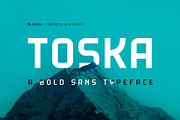 Toska Sans, a Sans Serif Font by Locomotype (Thumbnail 1 of 9)