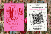Christmas Vibe: Vector Line Art, a Seasonal Illustration by divanovskaya_nv (Thumbnail 6 of 15)