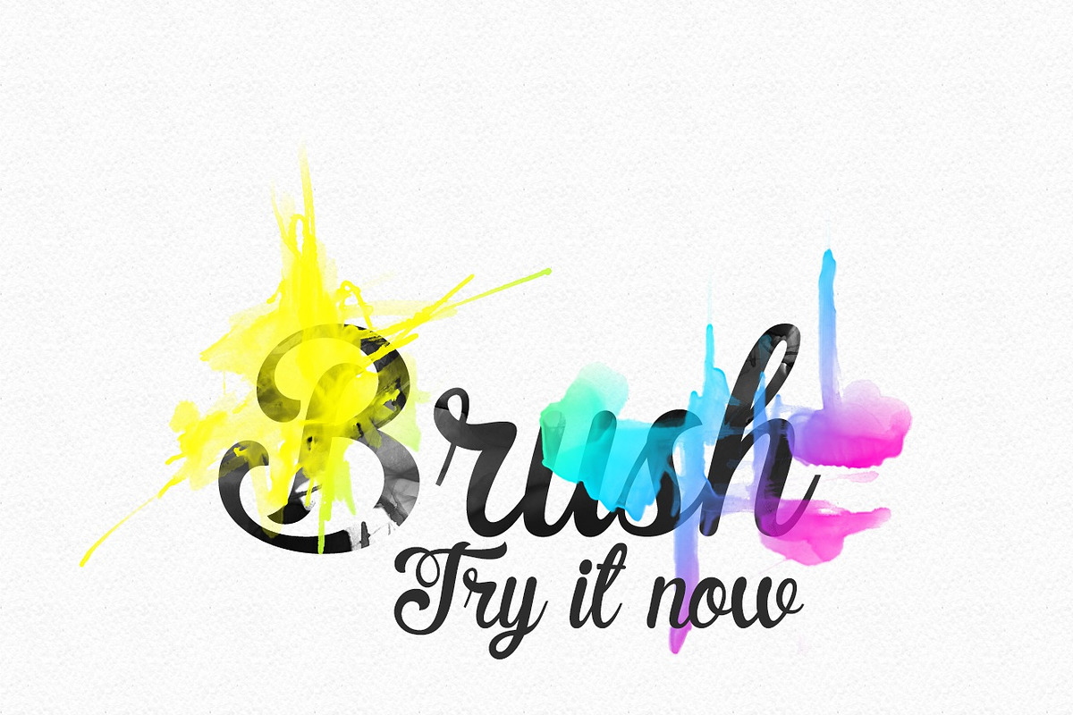 Water color Photoshop Brush Set-5, a Brush Add-On by MRI STUDIO (Photo 7 of 10)