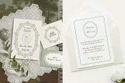Vector Lace Frames & Vintage Doilies, an Object Graphic by Berentine.art (Thumbnail 11 of 15)