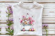Whimsical Easter Clipart Bundle, an Illustration by OK Design (Thumbnail 5 of 6)