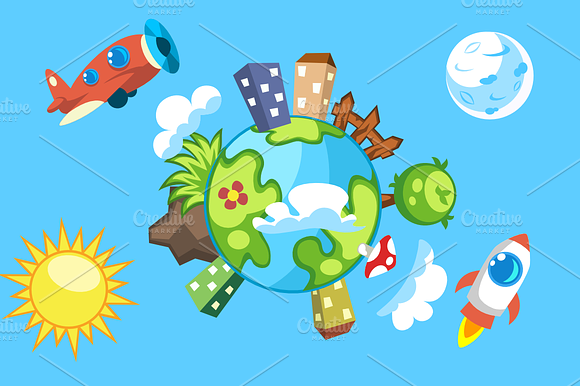 Cartoon Planet Pack