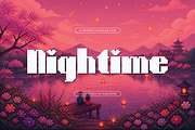 Lumina Lullaby | Pixelated Font, a Sans Serif Font by gracetype_studio (Thumbnail 2 of 12)