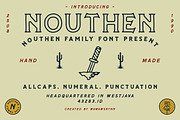 NOUTHEN, a Font by SON OF THIRTEEN (Thumbnail 1 of 6)