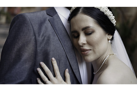 Portrait of a happy brunette bride, a Person Photo by Media Whale Stock
