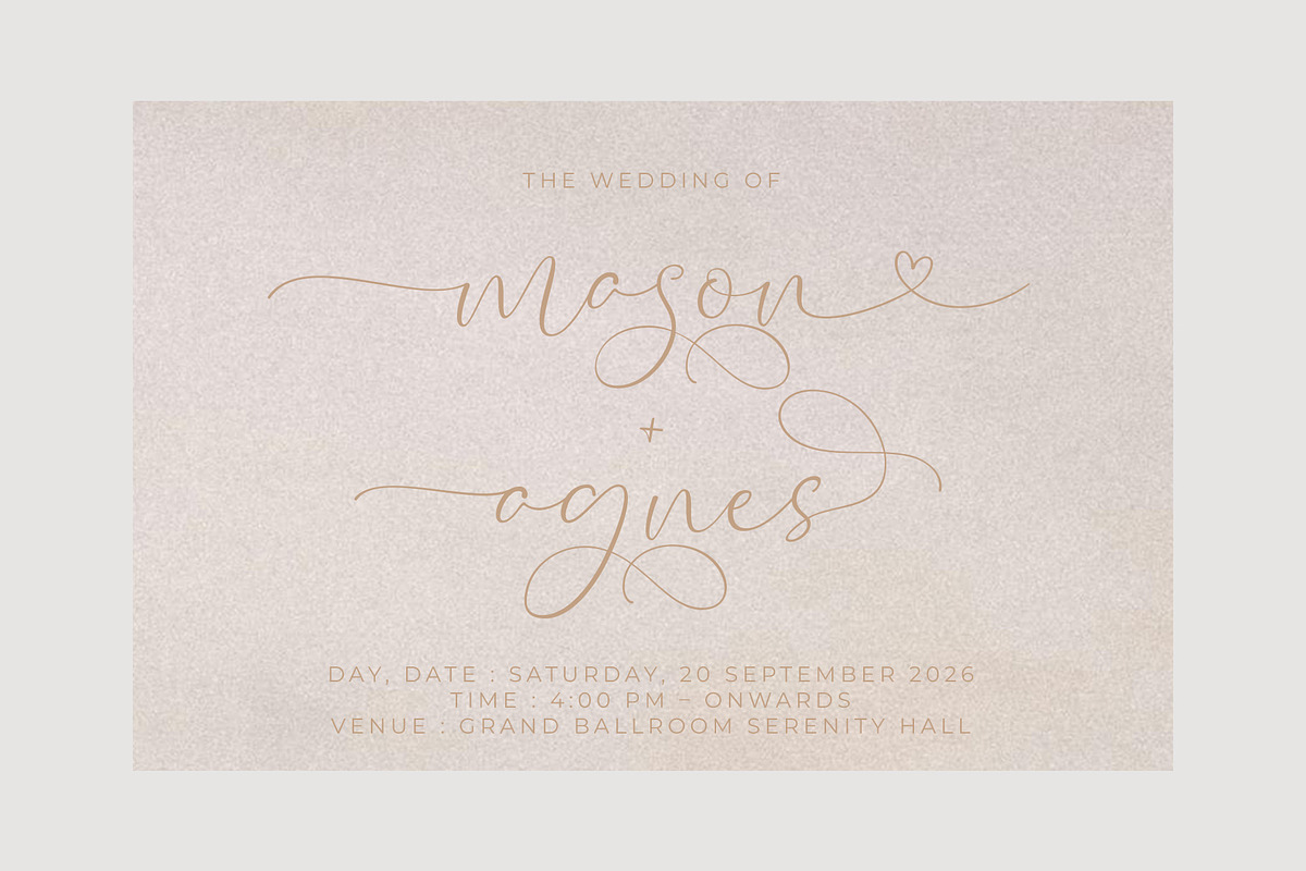 Marlotte | Modern Calligraphy Script, a Script Font by Typoraith Co (Photo 10 of 11)