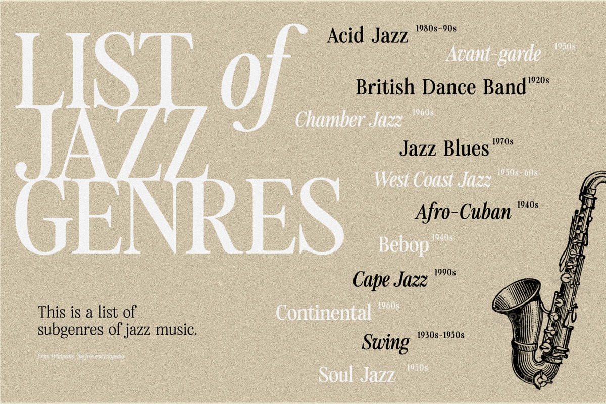Fitzgerald - Classic Retro Serif, a Serif Font by Harmonais Visual (Photo 19 of 31)