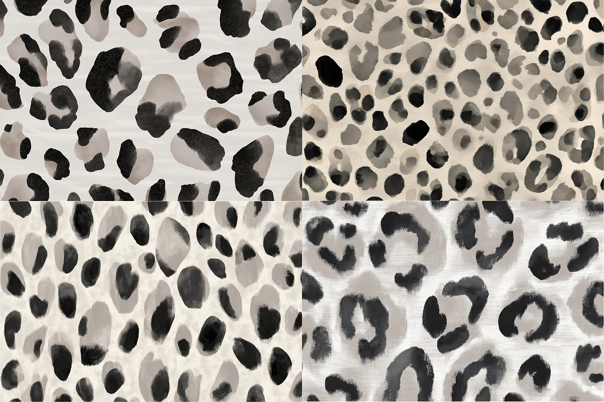 12 Leopard Print Patterns, a Pattern Graphic by HipFonts (Photo 2 of 4)