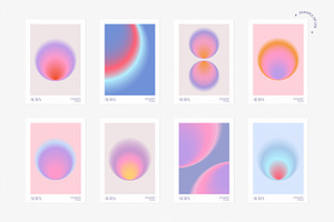 Round Aura Gradient Set Vol.2