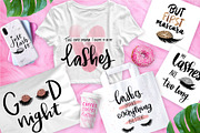 Lashes quotes for fashion girls., a Decorative Illustration by Yana Lesiuk (Thumbnail 2 of 9)