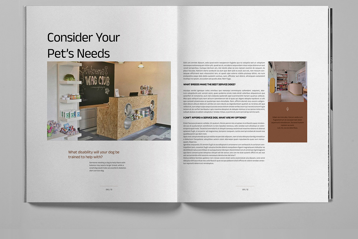 Dog Daycare Business Brochure, a Brochure Template by Boris Cupac (Photo 7 of 7)