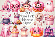 Cute Halloween Bundle, an Illustration by DreamPrint404 (Thumbnail 1 of 4)