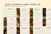 2025 CALENDAR CANVA TEMPLATE, a Stationery Template by The Little Lily Studio (Thumbnail 4 of 5)