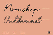 CS Ruska Pixel, a Script Font by Craft Supply Co. (Thumbnail 3 of 8)