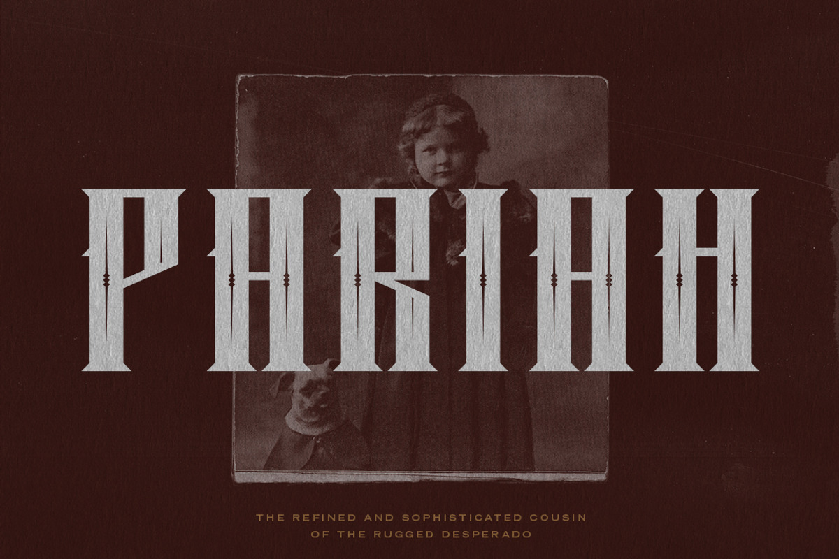 Pariah, a Font by Chad Palmer Designs (Photo 1 of 6)