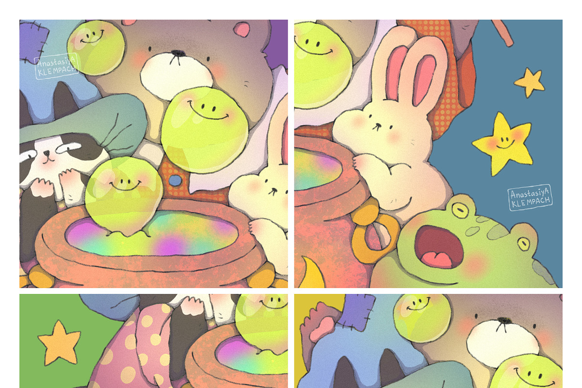 Good Mood Potion, an Animal Illustration by Anastasiya Klempach (Photo 1 of 9)