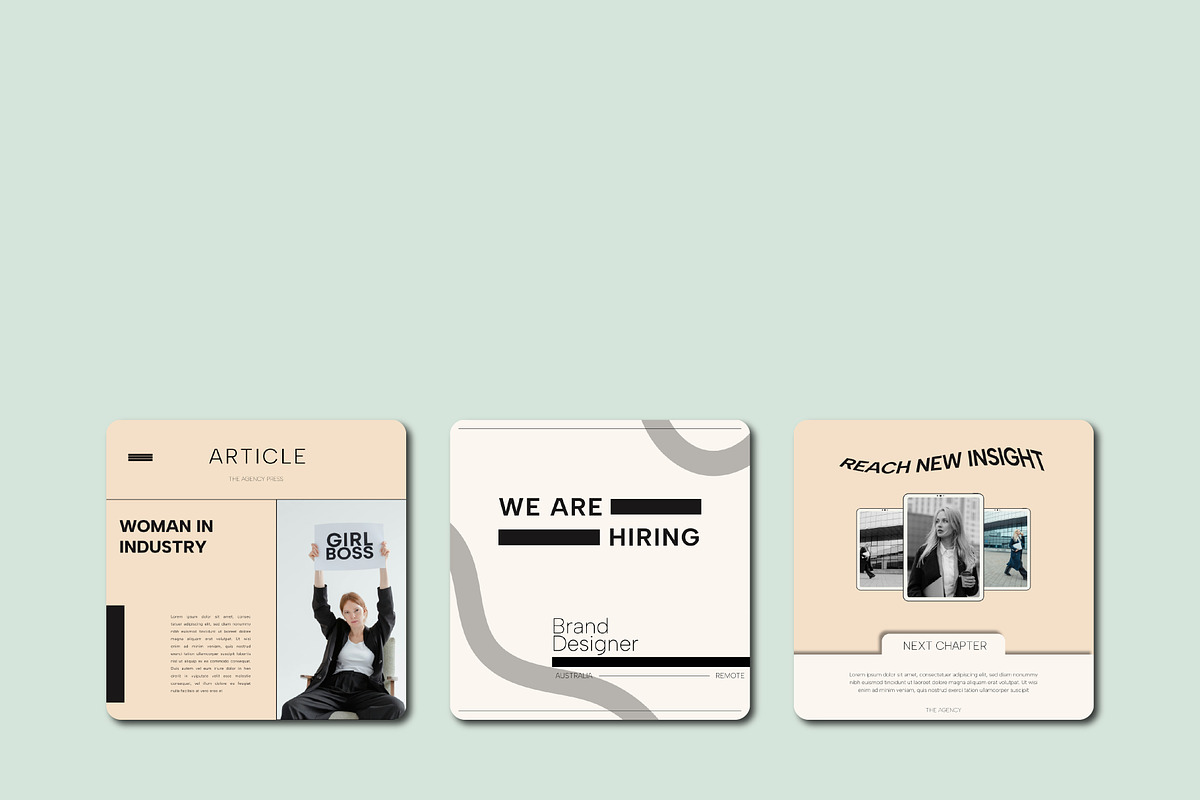 Canva Digital Marketing Agency Kit, a Social Media Template by SecondBrain Store (Photo 4 of 9)