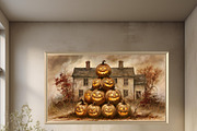 Rustic Halloween Frame Tv Art Set, a Seasonal Illustration by PrintablesByFranklyn (Thumbnail 12 of 16)