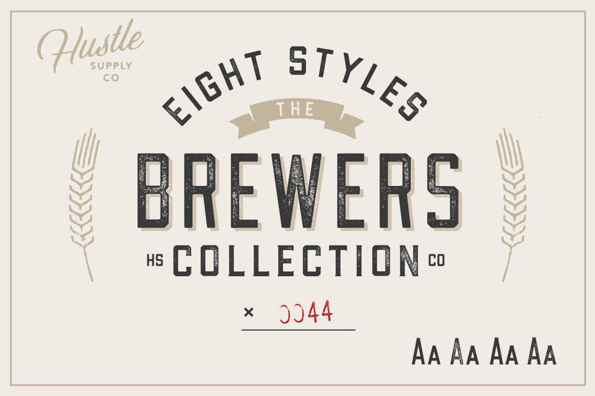 The Brewers Font Collection preview 5