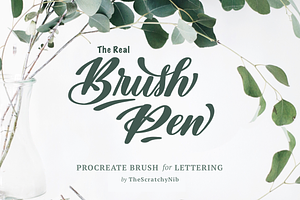 Procreate Lettering Kit4 Brushes