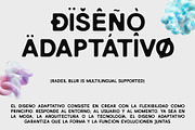 Radeil Blur, a Sans Serif Font by Craft Supply Co. (Thumbnail 5 of 8)