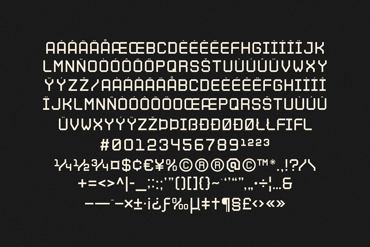 Montech P18, a Sans Serif Font by OWL KING (Photo 5 of 7)