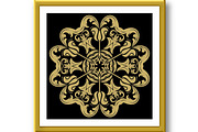 Damask Vector Pattern. Orient, a Decorative Illustration by FineArtStudio (Thumbnail 2 of 3)