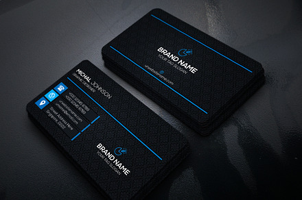 Creative Business card Design, a Business Card Template by fellowshipit