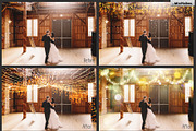 100 Golden Lights Photo Overlays, a Texture Graphic by MixPixBox (Thumbnail 3 of 9)
