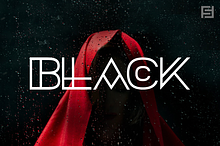 BLACK - Mysterious / Hybrid Typeface
