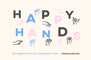 ASL Font American Sign Language Type, a Symbol Font by InkCloudDesign (Thumbnail 3 of 7)