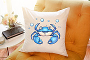 Cute Summer Undersea Clipart, an Illustration by Sublimation Artist (Thumbnail 6 of 6)