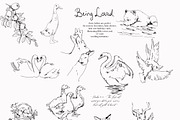 Being Loved - Vintage Line Art, a Decorative Illustration by whiteheartdesign (Thumbnail 2 of 14)