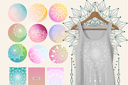 Flower Mandala set, a Decorative Illustration by JaneLane (Thumbnail 3 of 5)