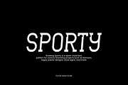 Roweng Sporty - Baseball Font, a Slab Serif Font by Iqsiart Studio (Thumbnail 3 of 7)