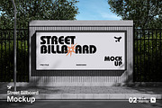 Street Billboard Mockup Bundle Set, an Advertising Mockup by Rielismee (Thumbnail 1 of 5)