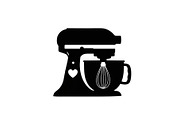 Kitchen Stand Mixer Silhouette Bundl, an Illustration by Gaye Art (Thumbnail 19 of 31)