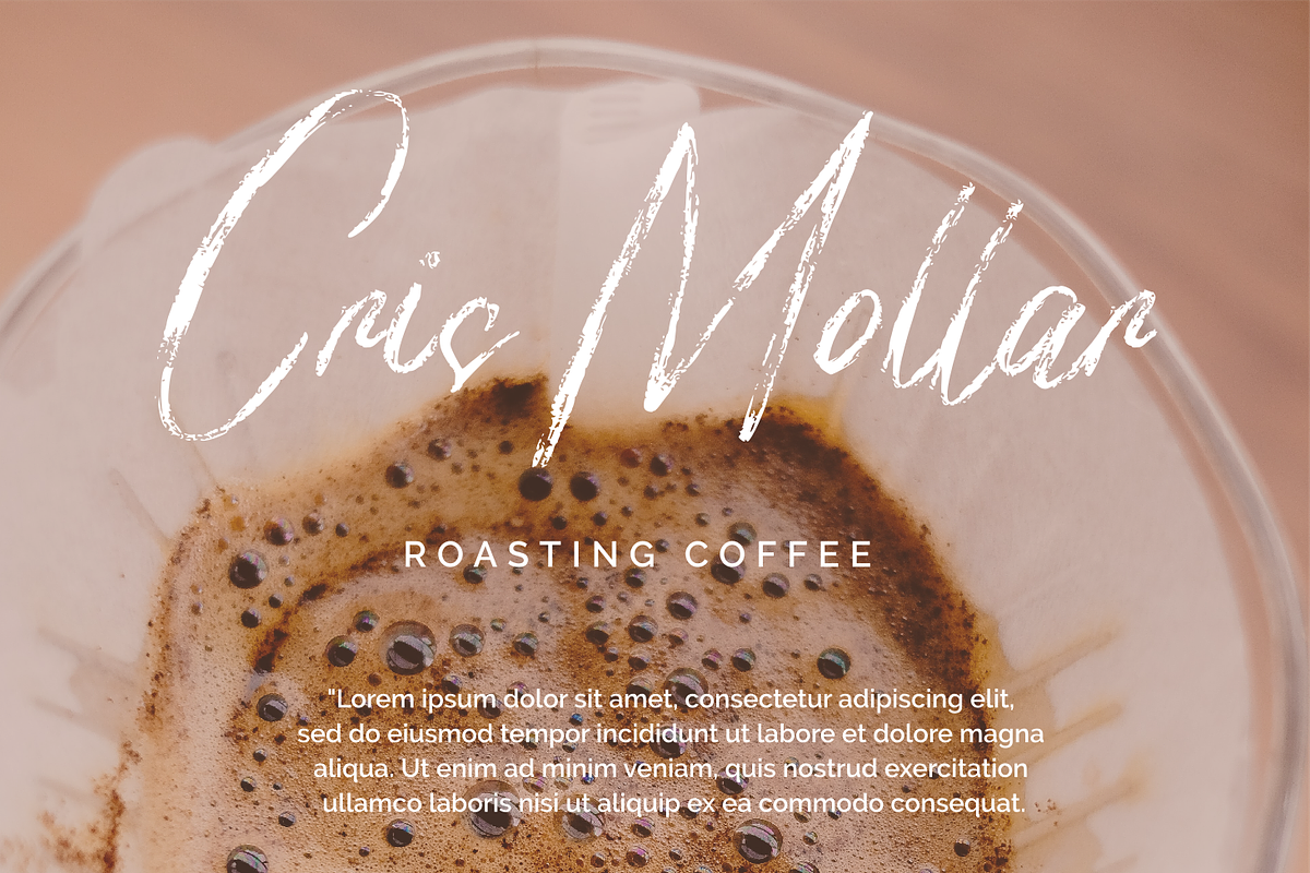 Baskuline Hand Brush Typeface, a Script Font by zeenesia (Photo 5 of 10)