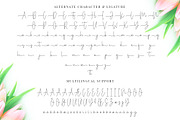 Miya Wayne - Lovely Script Font, a Script Font by StringLabs (Thumbnail 12 of 13)