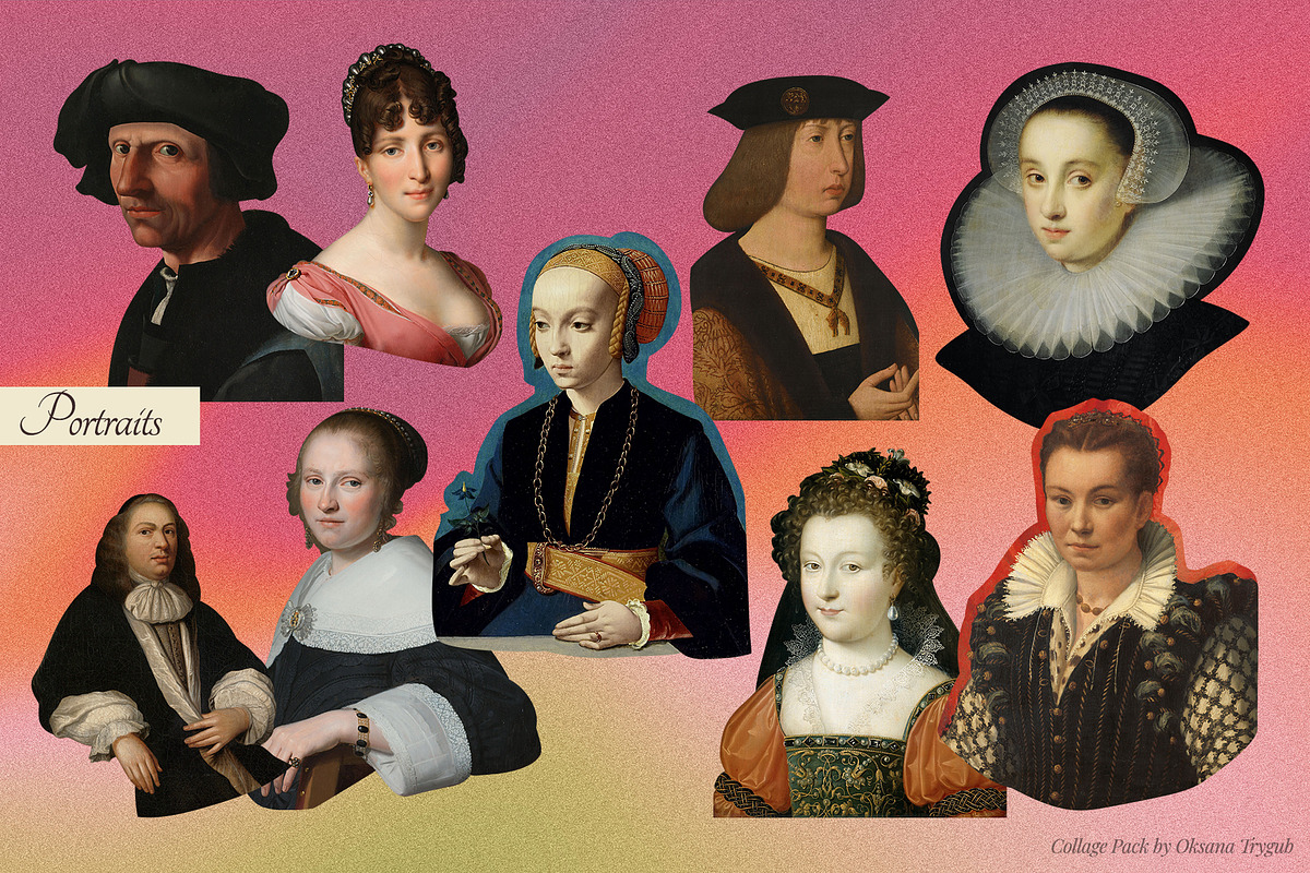 Vintage Museum Collage Elements Pack, an Object Graphic by Oksana Trygub (Photo 18 of 29)