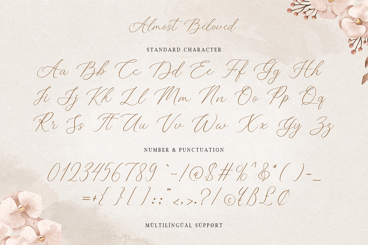 Almost Beloved - Luxury Script Font, a Script Font by Pixesia Studio (Photo 9 of 10)