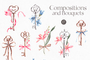 Vintage Collection Cliparts, a Graphic by YuliyaArtGarden (Thumbnail 9 of 17)