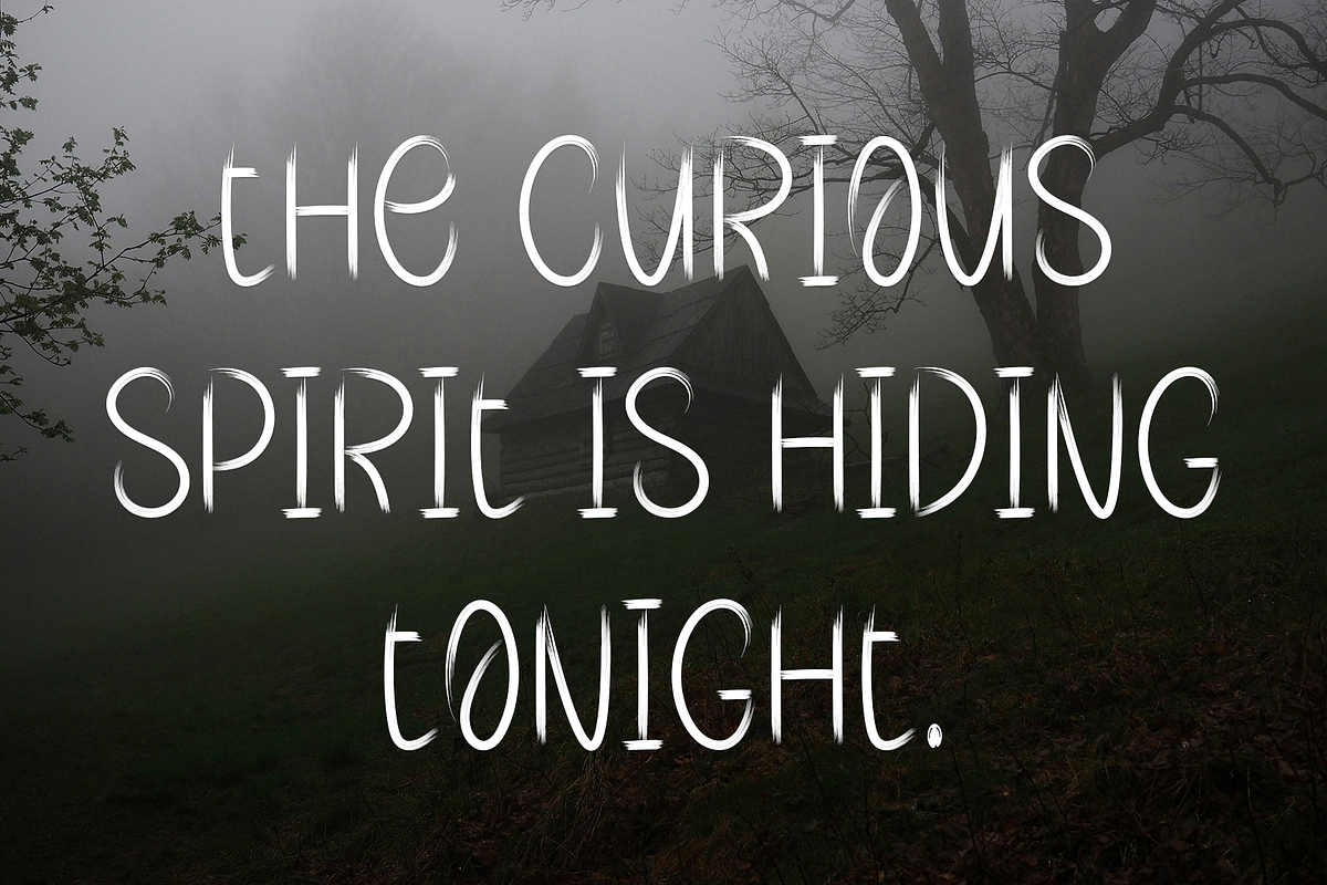 Spooky Island, a Script Font by FreshTypeINK (Photo 8 of 8)
