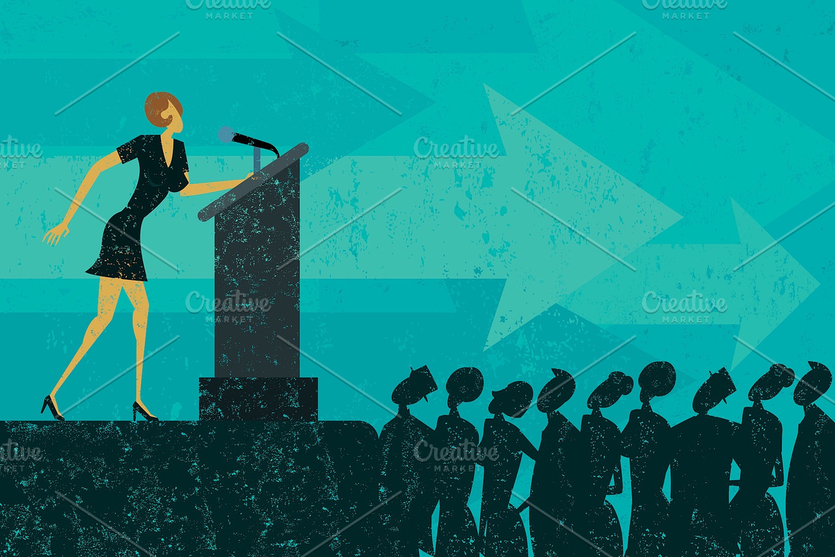 Business Concepts Bundle 04 Women, a Person Illustration by retrorocket (Photo 10 of 16)