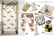 Magic Woodland Friends Collection, an Animal Illustration by Pati Paints (Thumbnail 2 of 19)