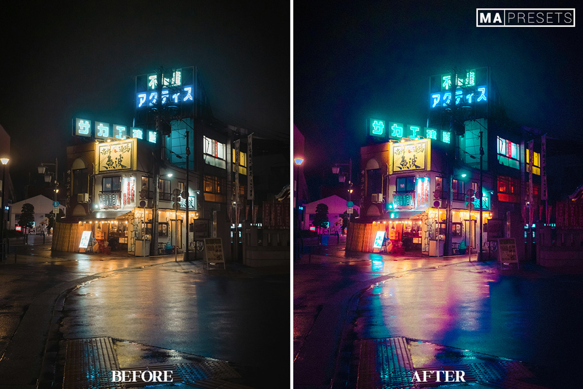 10 CYBERTOPIA FILM Lightroom Presets, a Preset Add-On by MaPresets (Photo 3 of 16)