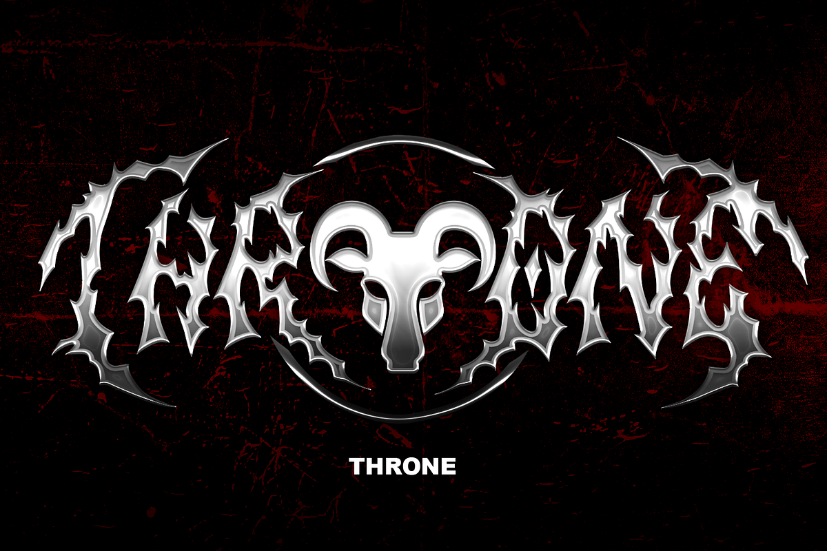 Firehell, a Blackletter Font by zamjumps (Photo 2 of 11)