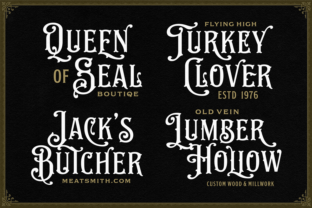 NS Emhericans + Extras, a Serif Font by Novisouldado (Photo 4 of 14)