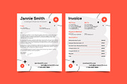 Influencer Media Press Kit / EPK, a Resume Template by vinyljunkie (Thumbnail 4 of 8)